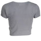 Calvin Klein Gray Cotton Women T-Shirt