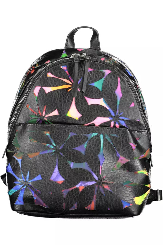 Desigual Black Polyethylene Women Backpack