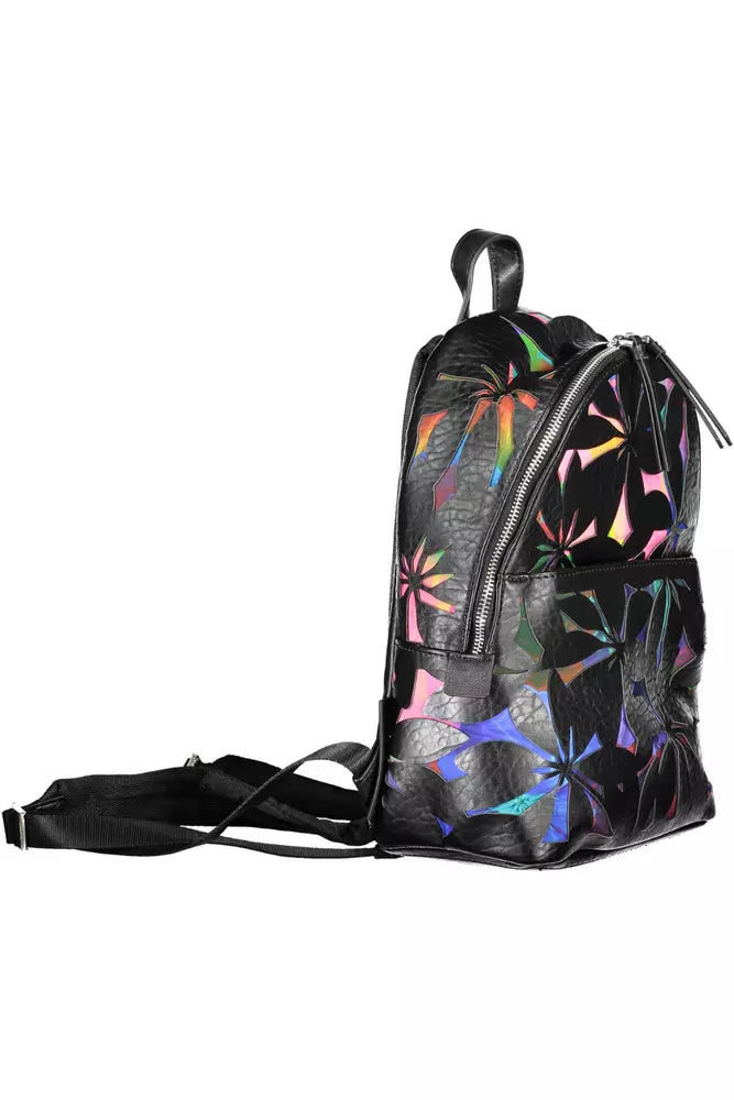 Desigual Black Polyethylene Women Backpack