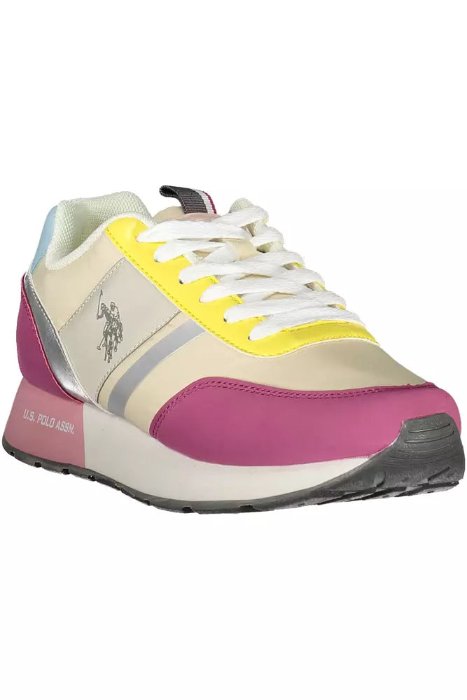 U.S. POLO ASSN. Purple Polyethylene Women Sneaker