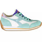 Diadora Green Fabric Women Sneaker