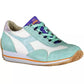 Diadora Green Fabric Women Sneaker