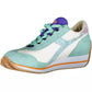 Diadora Green Fabric Women Sneaker