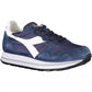 Diadora Blue Leather Women Sneaker