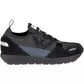 Emporio Armani Black Leather Women Sneaker