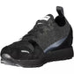 Emporio Armani Black Leather Women Sneaker