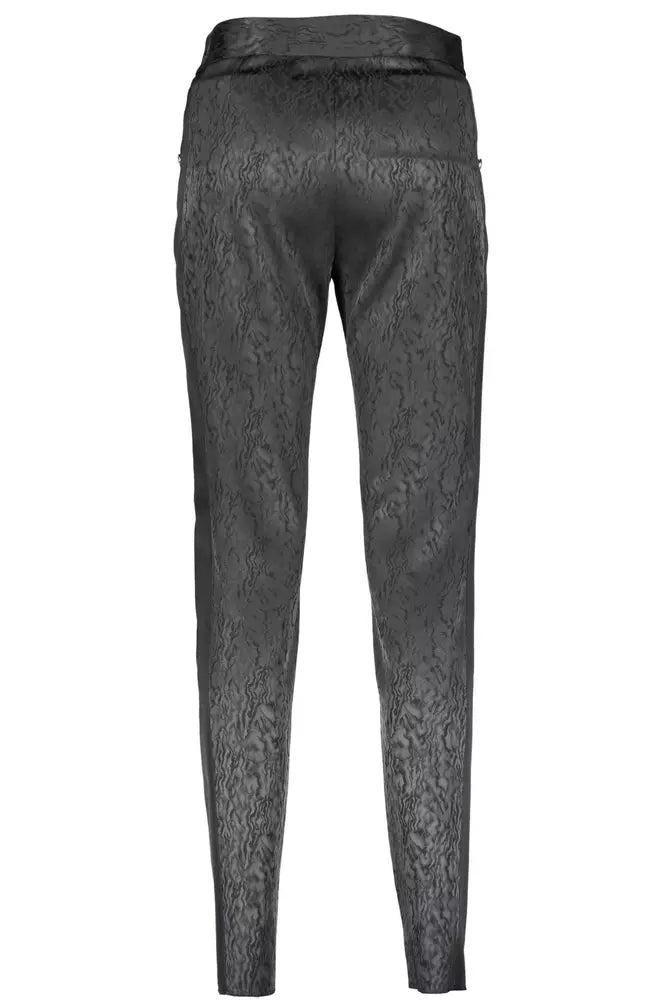 Just Cavalli Black Polyester Women Trouser