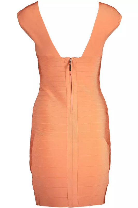 Marciano by Guess Orange Viscose Women Dress