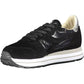 Diadora Black Leather Women Sneaker