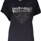 Just Cavalli Black Modal Women T-Shirt