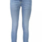 Calvin Klein Light Blue Cotton Women Jeans