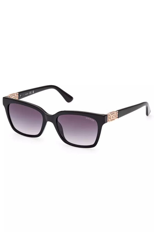 Guess Jeans Black Injected Unisex Sunglass