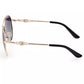 Guess Jeans Gold Metal Women Sunglass