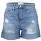 Calvin Klein Blue Cotton Women Short