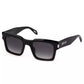 Just Cavalli Black Plastic Women Sunglass