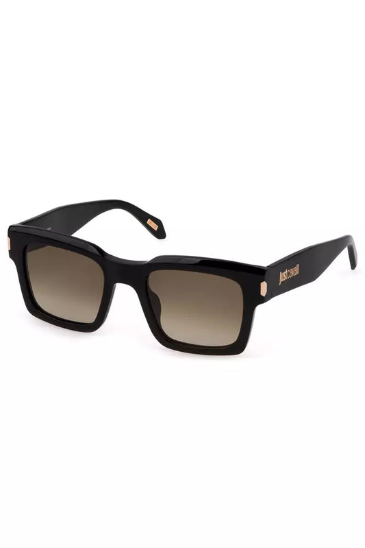 Just Cavalli Black Plastic Women Sunglasses