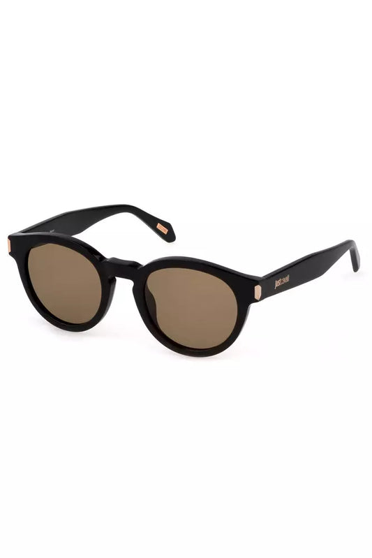 Just Cavalli Black Plastic Women Sunglasses