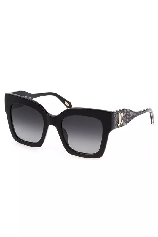 Just Cavalli Black Plastic Women Sunglasses