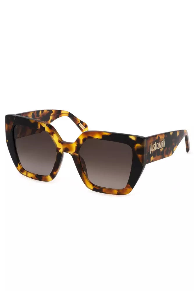 Just Cavalli Brown Plastic Women Sunglasses