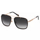 Just Cavalli Black Metal Women Sunglasses