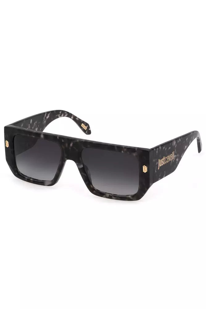 Just Cavalli Black Plastic Women Sunglasses