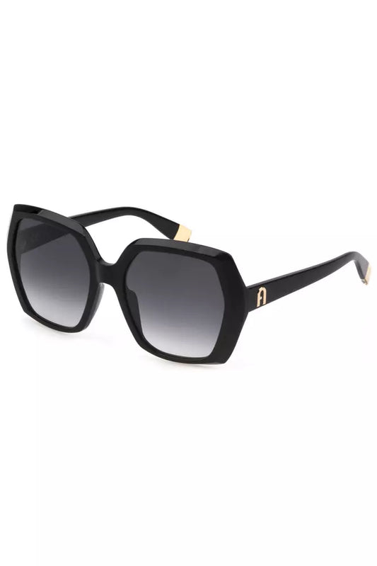 Furla Black Acetate Women Sunglass