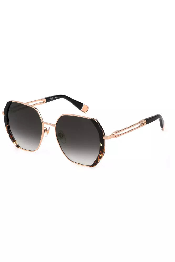 Furla Gold Metal Women Sunglass