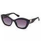 Guess Jeans Black Injected Women Sunglass