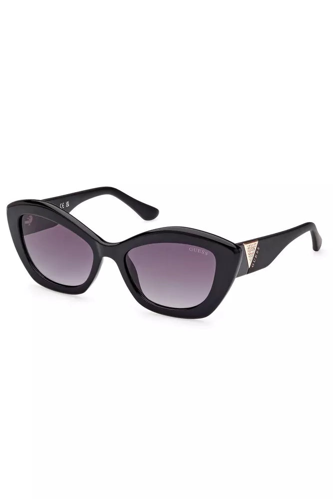 Guess Jeans Black Injected Women Sunglass