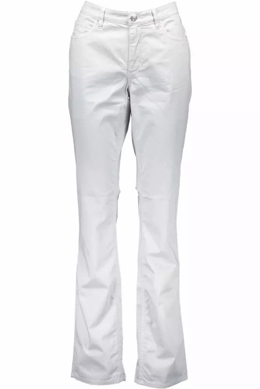 Gant Gray Cotton Women Pant