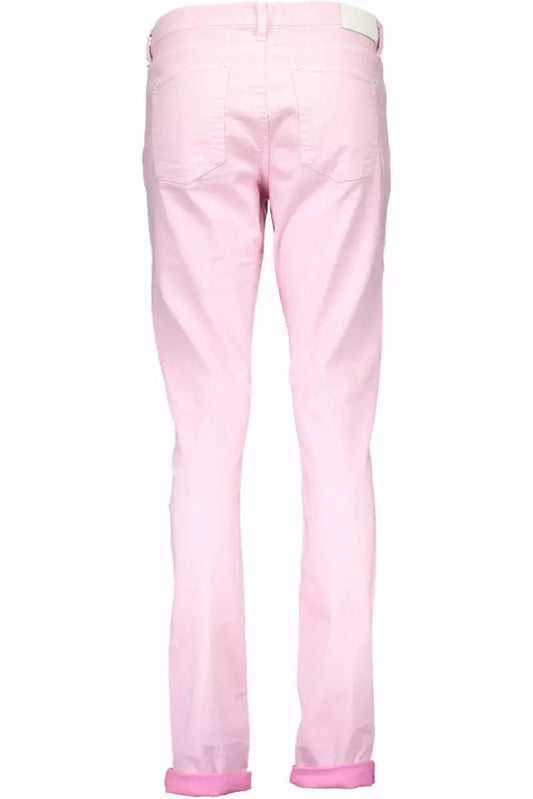 Gant Pink Cotton Women Pants