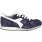 Diadora Blue Leather Women Sneaker