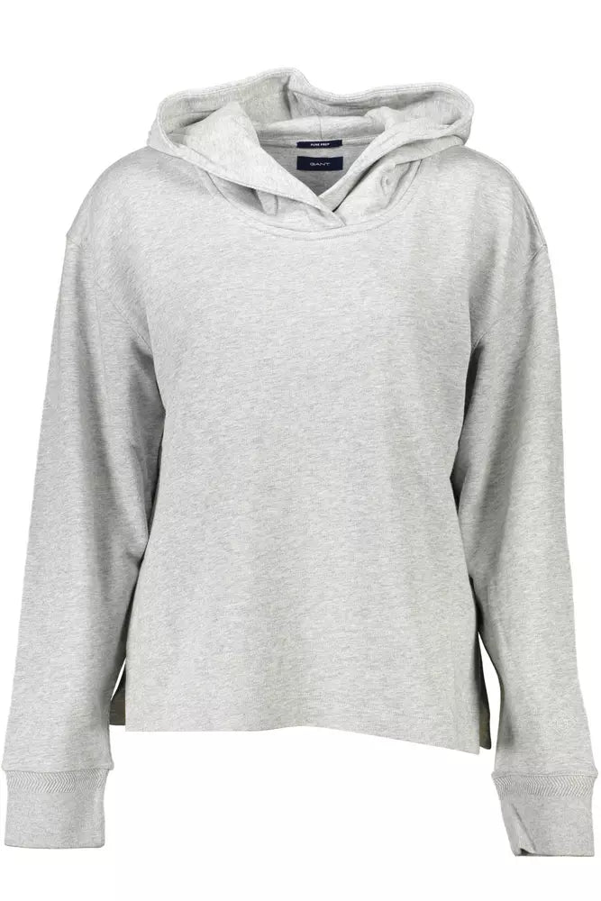 Gant Gray Cotton Women Sweater