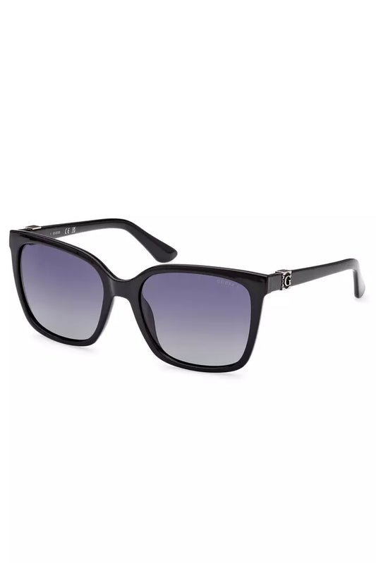 Guess Jeans Black Injected Women Sunglasses