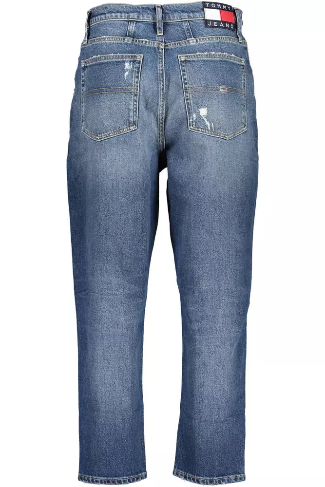 Tommy Hilfiger Blue Cotton Women Jeans