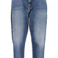 Tommy Hilfiger Blue Cotton Women Jeans