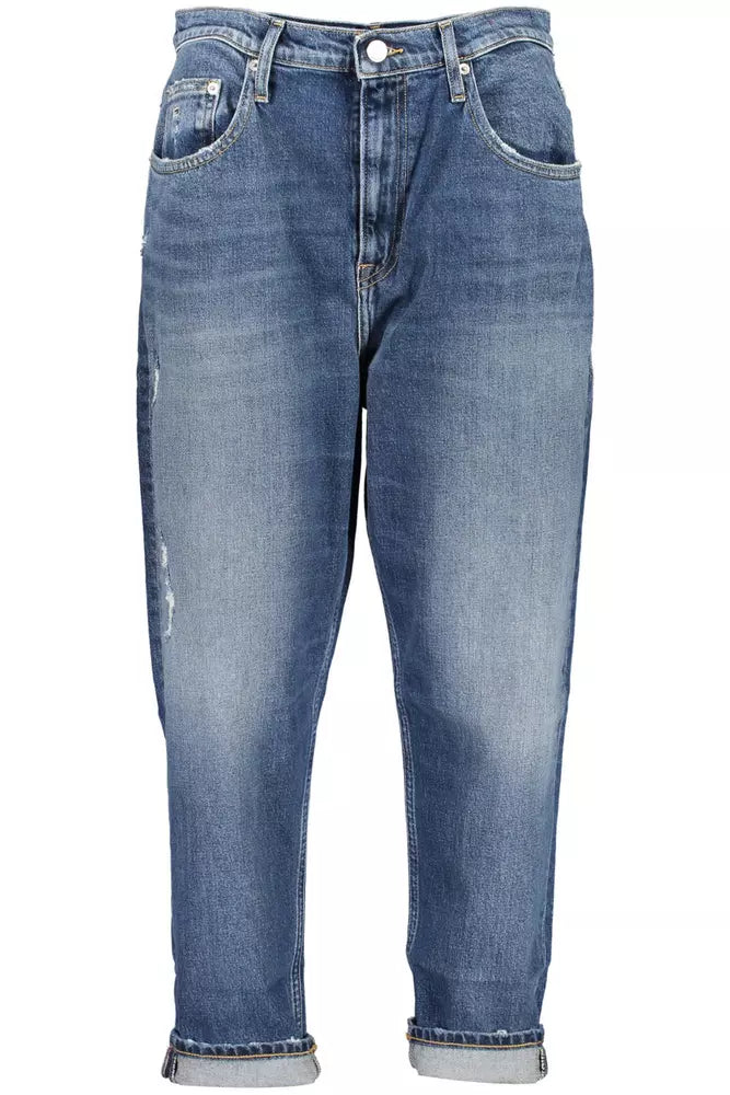 Tommy Hilfiger Blue Cotton Women Jeans