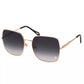 Just Cavalli Gold Metal Women Sunglass