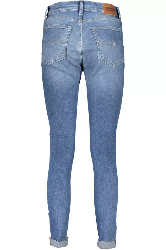 Tommy Hilfiger Light Blue Cotton Women Jeans