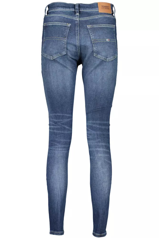 Tommy Hilfiger Blue Cotton Women Jeans