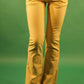 Gaudi Yellow Cotton Women Trouser