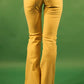 Gaudi Yellow Cotton Women Trouser