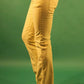 Gaudi Yellow Cotton Women Trouser