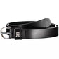 Tommy Hilfiger Black Leather Women Belt