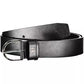 Tommy Hilfiger Black Leather Women Belt