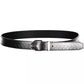 Calvin Klein Black Leather Women Belt