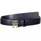 Tommy Hilfiger Blue Leather Women Belt