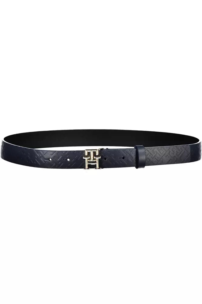 Tommy Hilfiger Blue Leather Women Belt