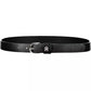 Tommy Hilfiger Black Leather Women Belt