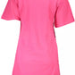 Cavalli Class Pink Cotton Women Dress